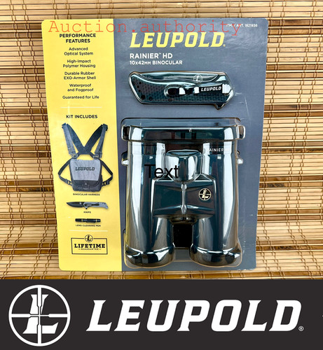 New sealed leupold rainier - new, hd
